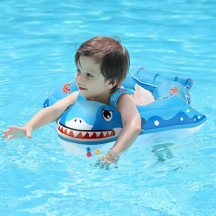 SWIMBOBO Shark Swim Float with Canopy – 3M to 6Y