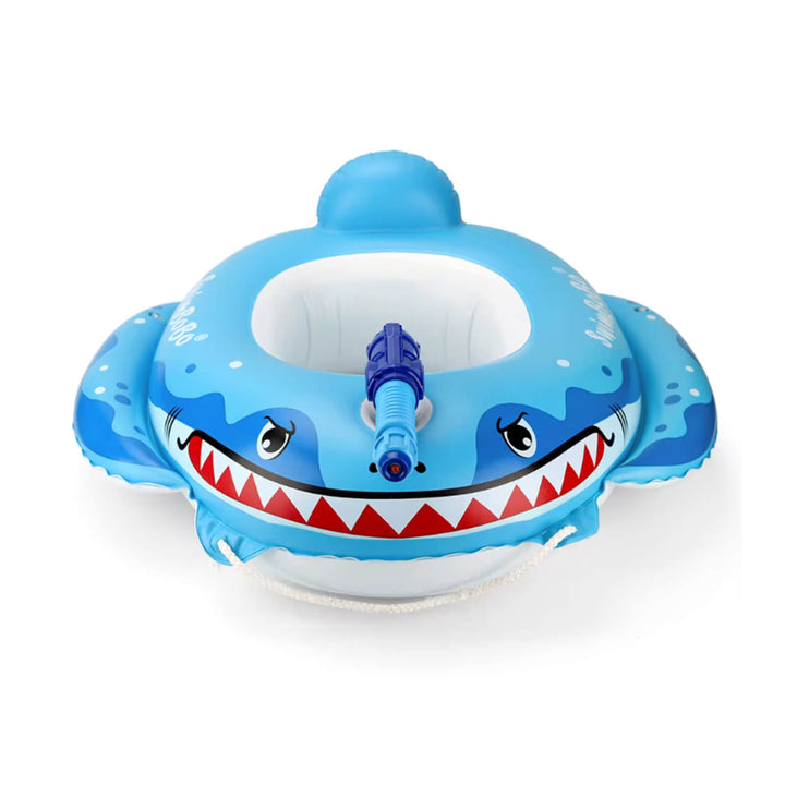 SWIMBOBO Shark Inflatable Float with Water Gun (1-4 years)