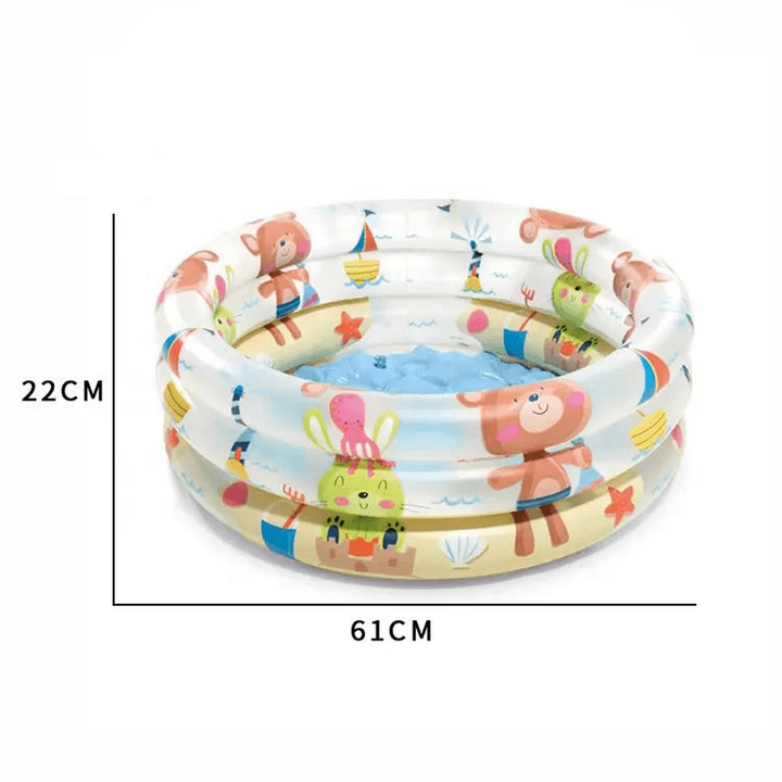 INTEX Teddy Bears Inflatable Baby Pool 1-2 Years