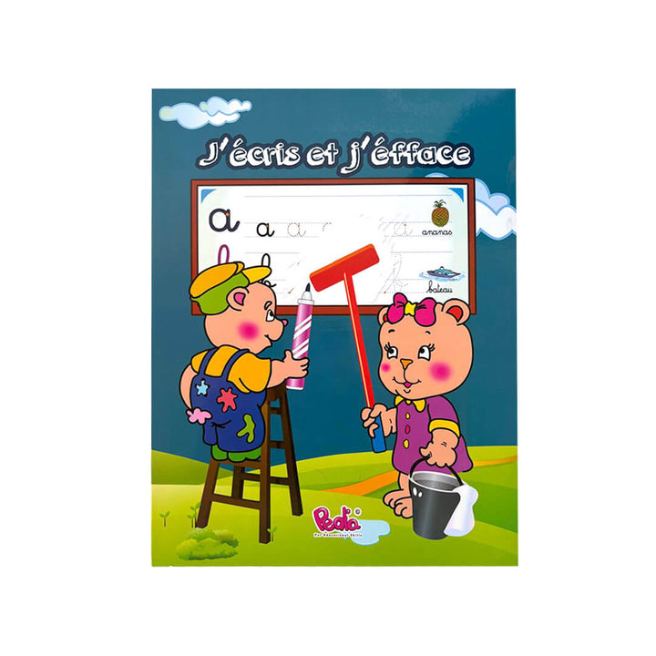Wipe & Clean ABC Letters Bundle (3 Trilingual Books + 5 whiteboard Pens)