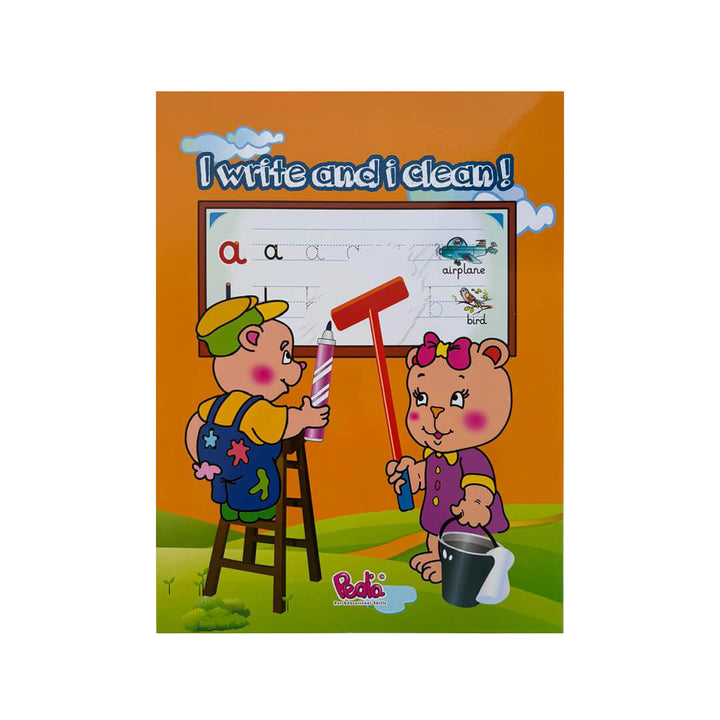 Wipe & Clean ABC Letters Bundle (3 Trilingual Books + 5 whiteboard Pens)
