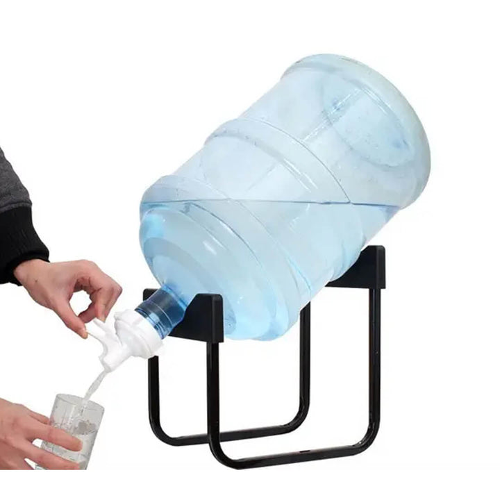 Water Bottle Faucet Dispenser & Stand Holder - Easy & Spill