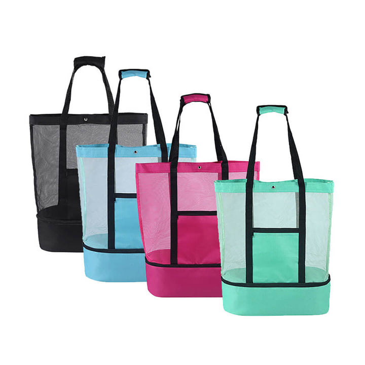 Waterproof Folding Sand-Free Beach & Picnic Mesh Bag