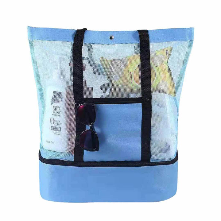 Waterproof Folding Sand-Free Beach & Picnic Mesh Bag