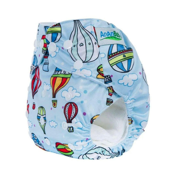 Waterproof Reusable Baby Swim Diaper – Adjustable (3–18M) Parachutes