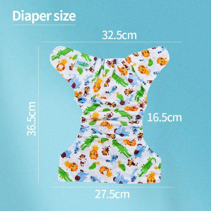 Waterproof Reusable Baby Swim Diaper – Adjustable (3–18M)