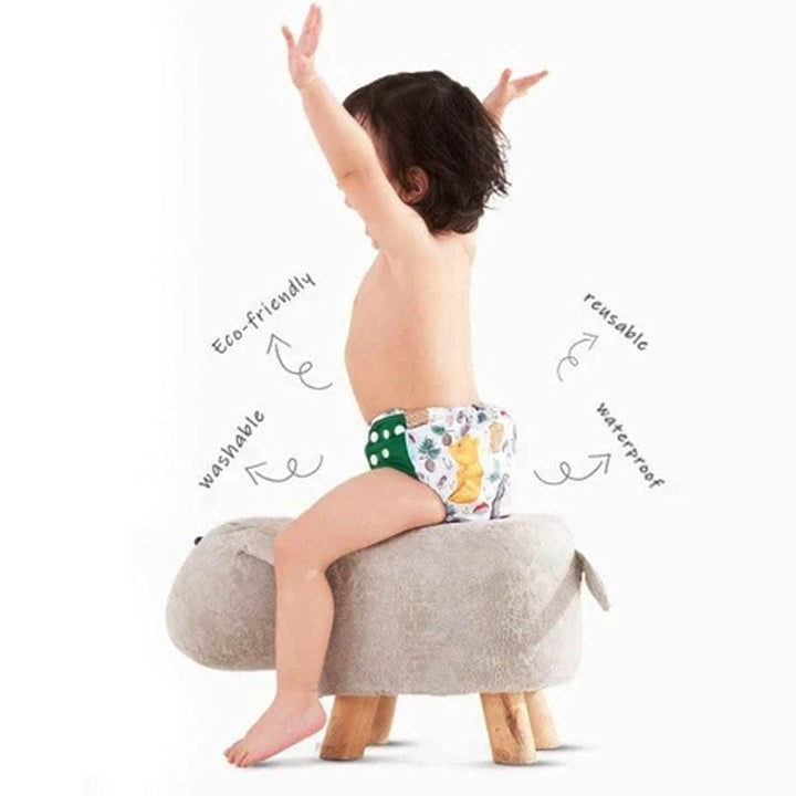 Waterproof Reusable Baby Swim Diaper – Adjustable (3–18M)