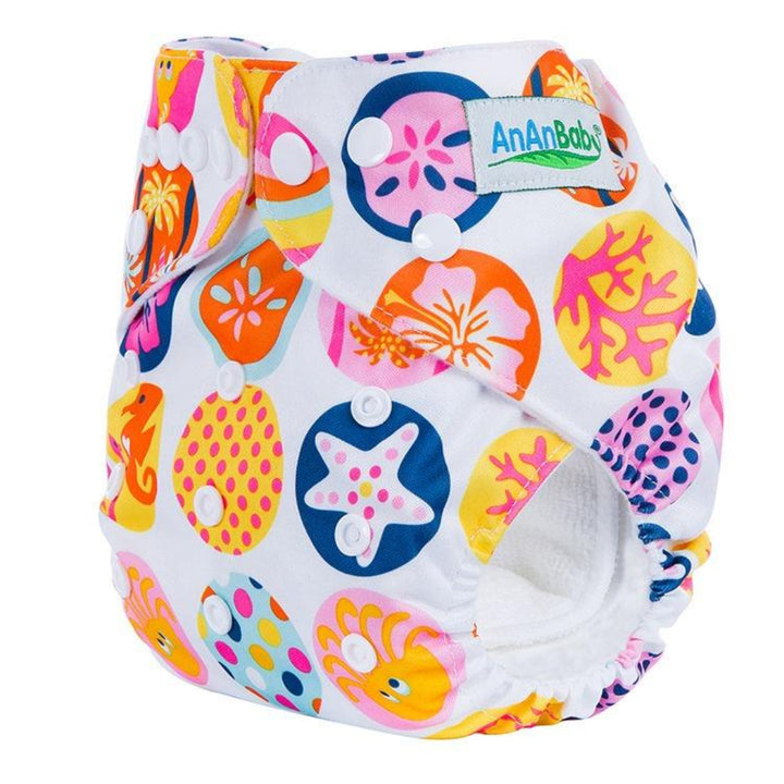 Waterproof Reusable Baby Swim Diaper – Adjustable (3–18M)