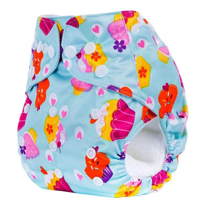 Waterproof Reusable Baby Swim Diaper – Adjustable (3–18M) Candies