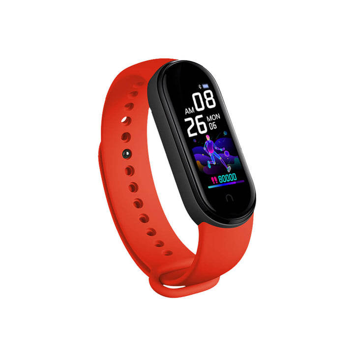 Waterproof Sport Watch – Fitness Smart band Red