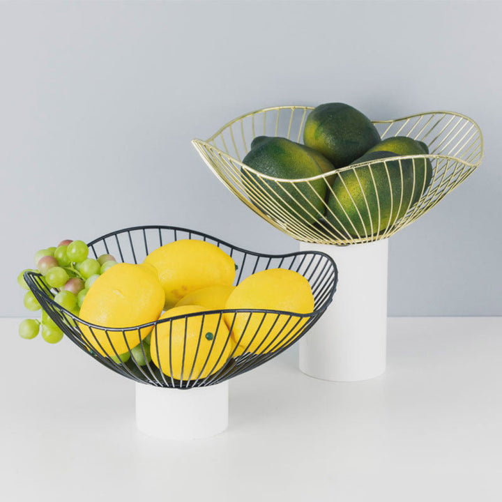Wavy Iron Metal fruits & Vegetables Basket