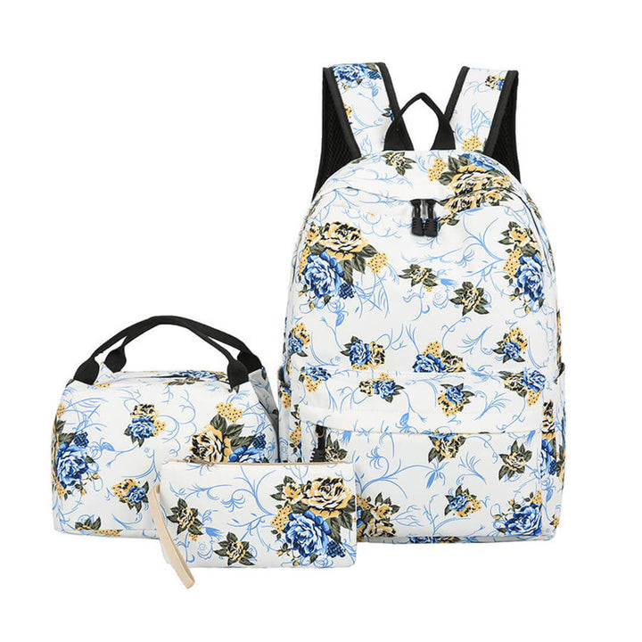 Charming 3-Piece Bag Set – Backpack, Pencil Case, and Insulated Lunch Bag