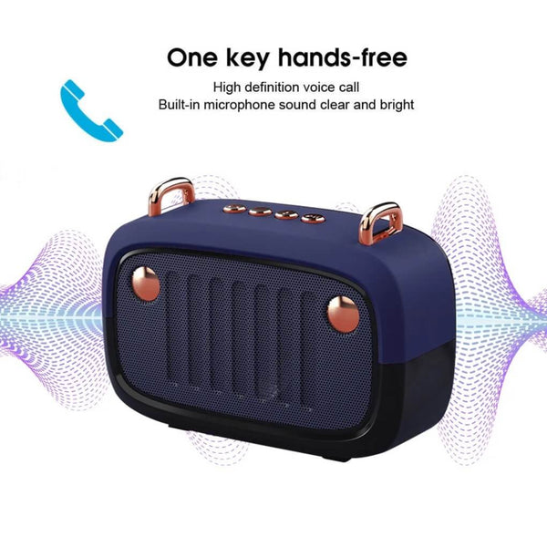 Wireless Bluetooth Speaker with FM Radio – Portable Sound System