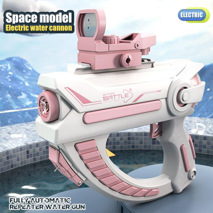 Electric Water Gun - Fully Automatic Rechargeable Pink